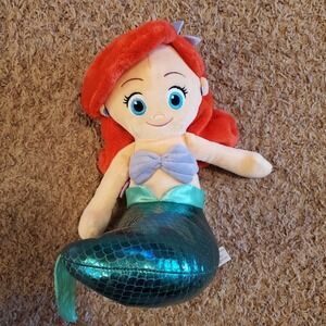 Scentsy Buddy‎ 10" Plush Disney The Little Mermaid Ariel Doll-No Scent Pack